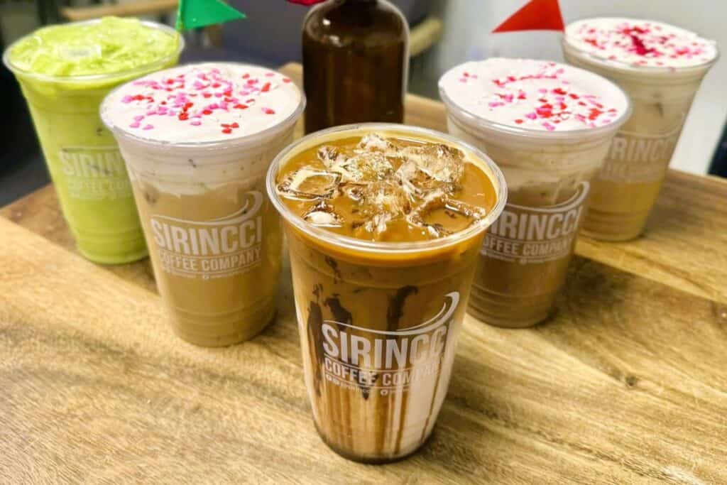 Specialty coffee drinks